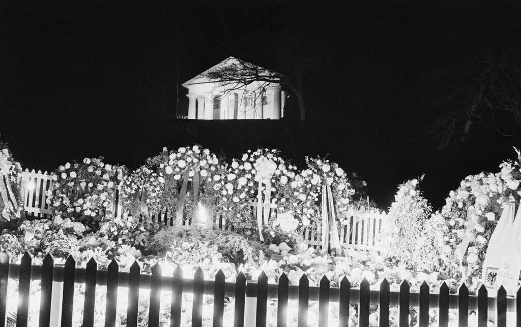 Grave of President John F. Kennedy by Corbis