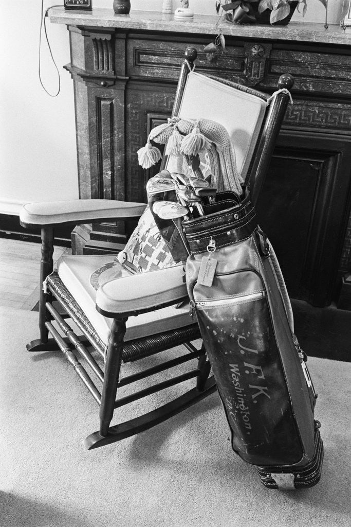 Detail of John F. Kennedy's Golf Bag by Anonymous