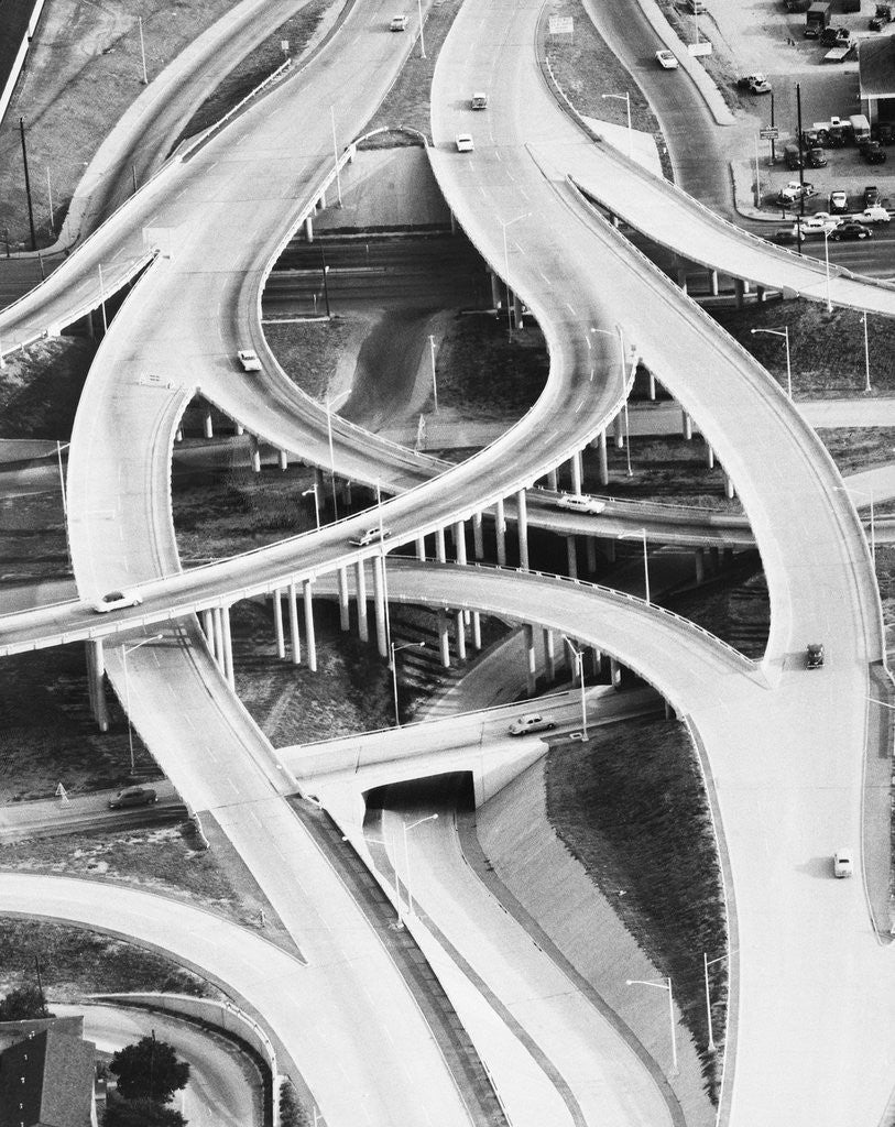Detail of Four-Level Interchange at Turnpike by Anonymous