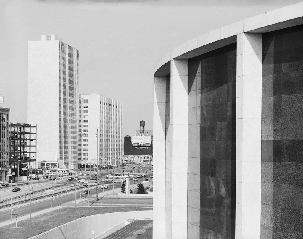 Detail of Downtown Detroit by Anonymous