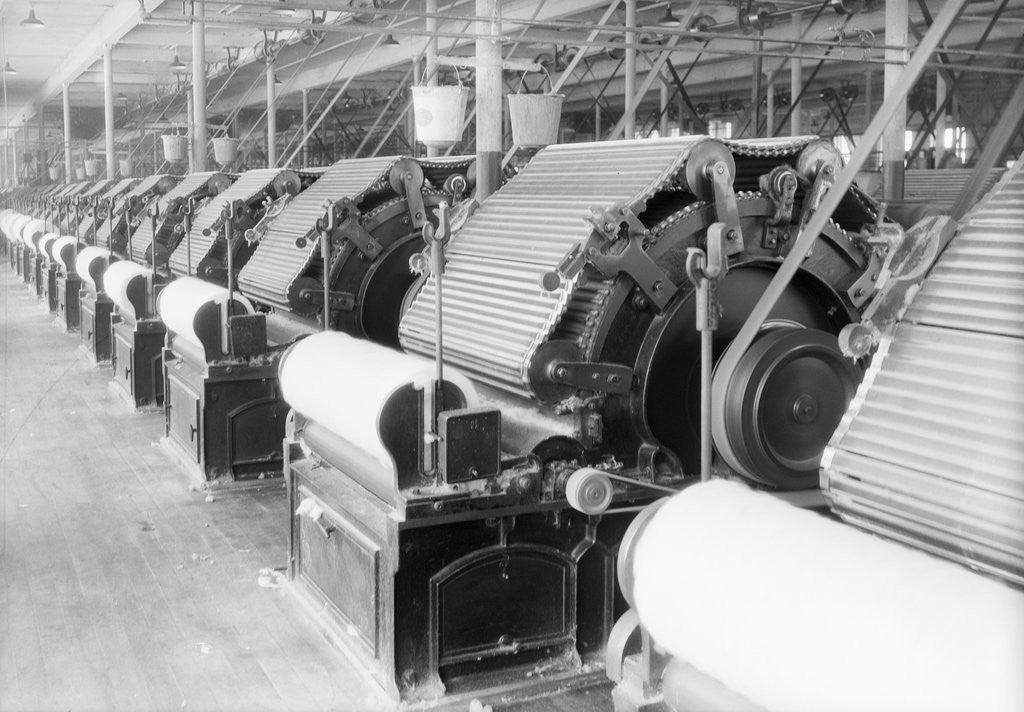 Detail of Machines Used in Cotton Production by Anonymous