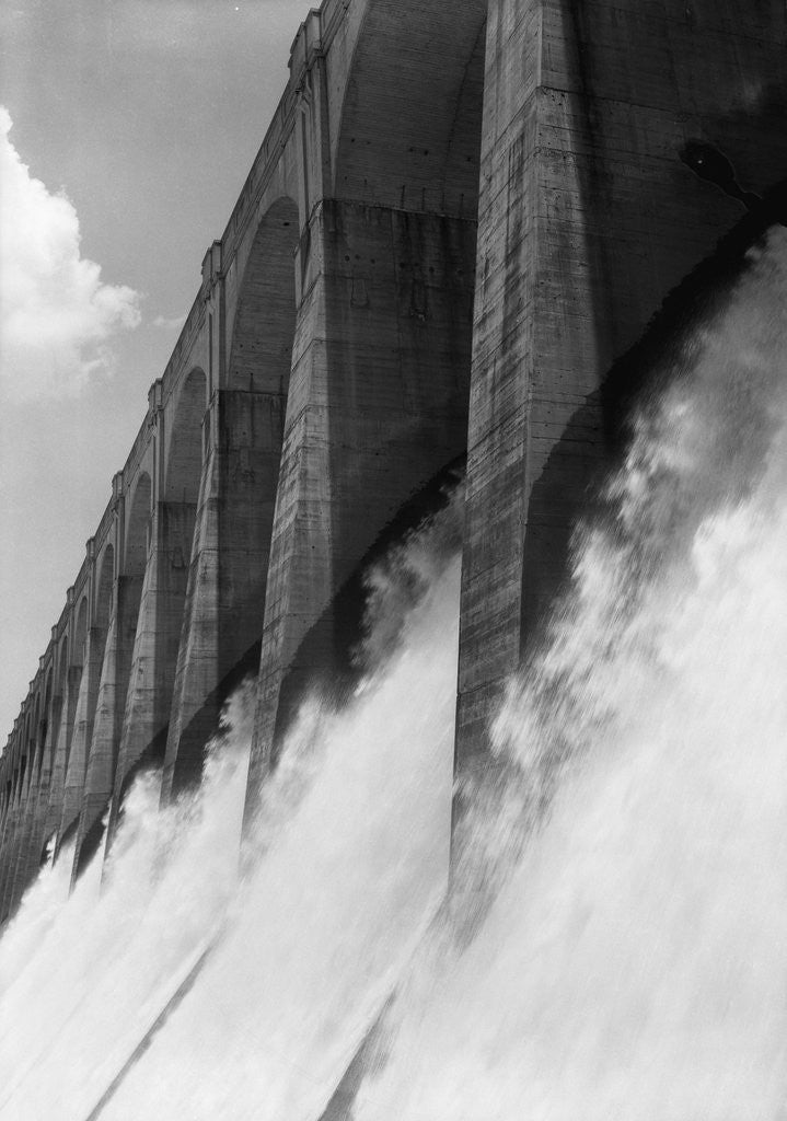 Detail of Wilson Dam, Flood Gates by Anonymous