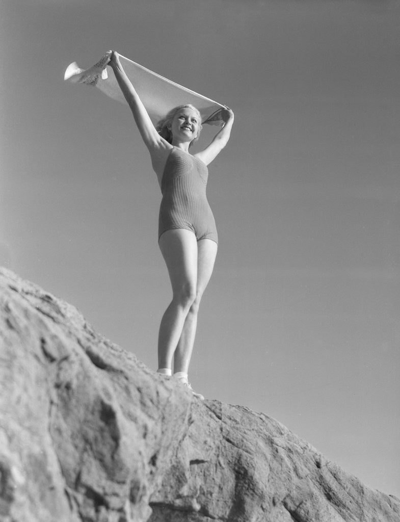 Detail of Bathing Girl Series by Anonymous