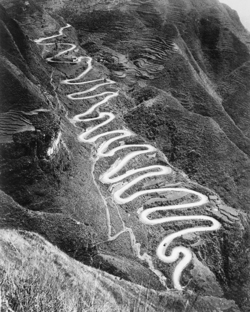 Detail of The Burma Road by Anonymous