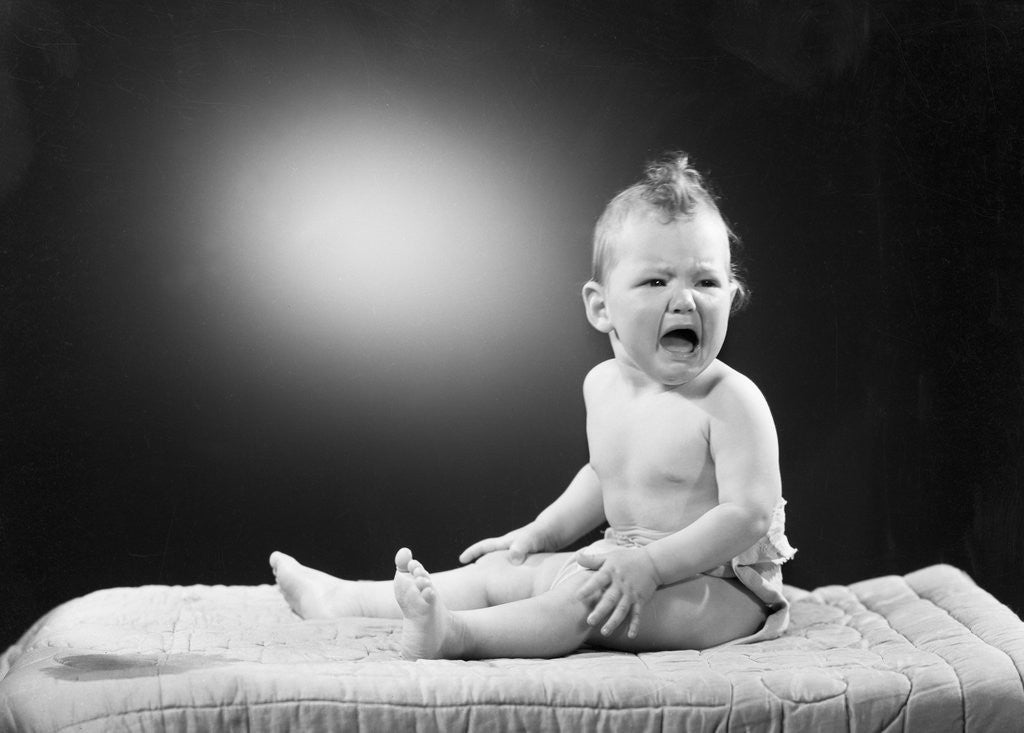 Detail of Child Crying by Anonymous
