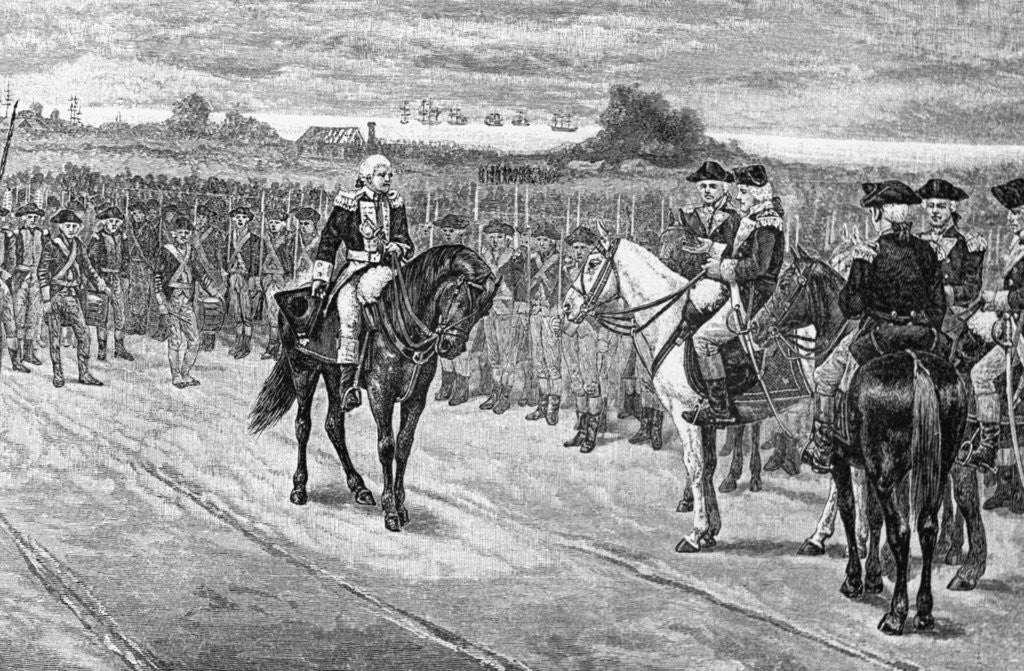 Detail of The Surrender At Yorktown by Anonymous