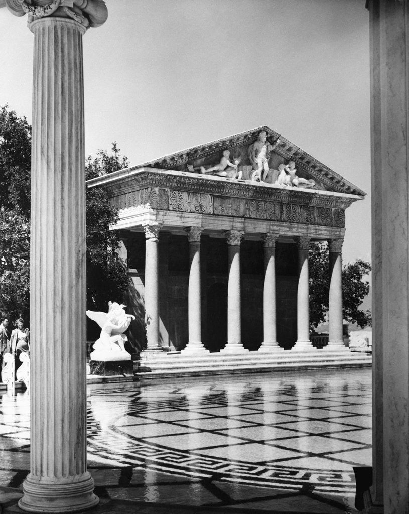 Detail of Pool Of The Hearst Complex by Anonymous