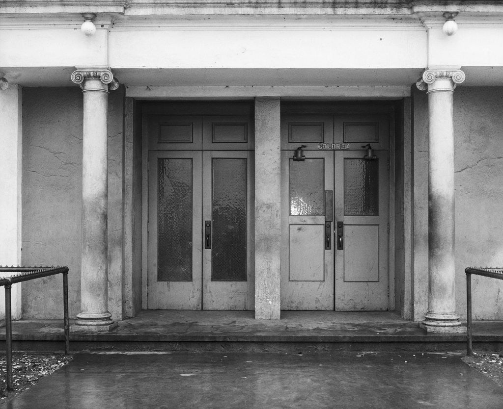 Detail of Segregated Waiting Rooms by Anonymous