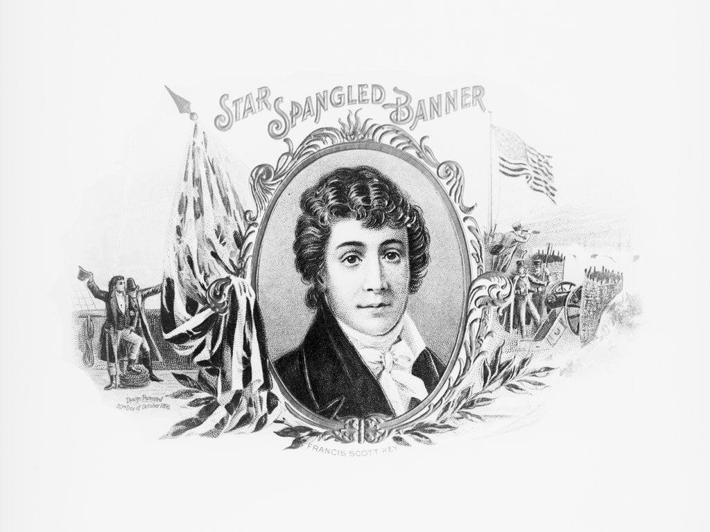 Detail of Francis Scott Key by Anonymous