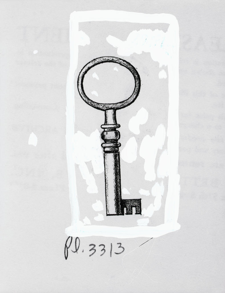 Detail of A Key by Anonymous