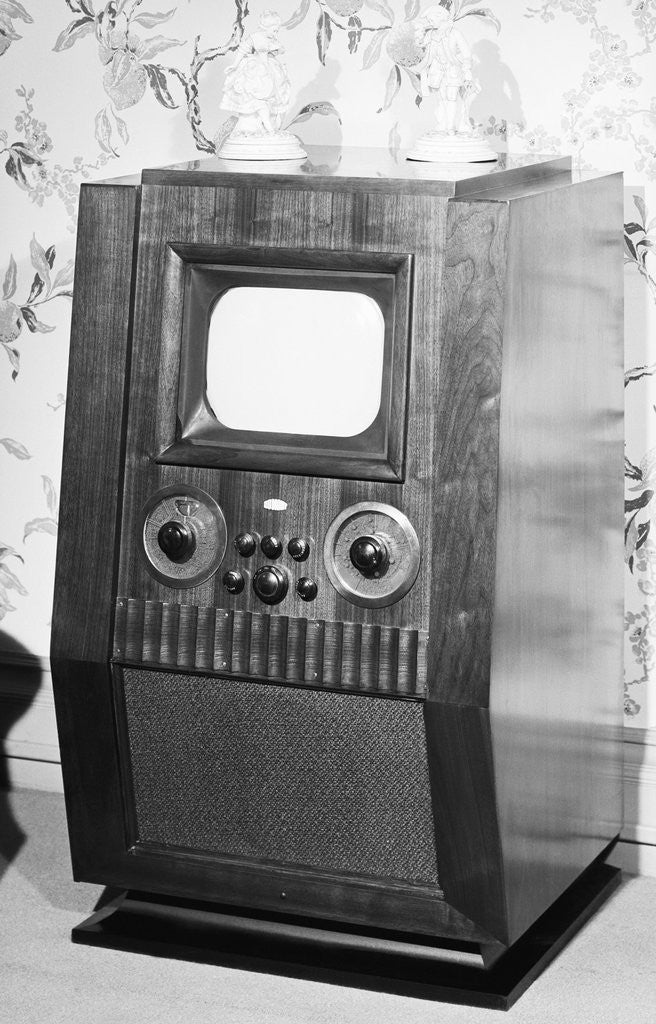 Detail of Television Set Of The 1940'S by Anonymous