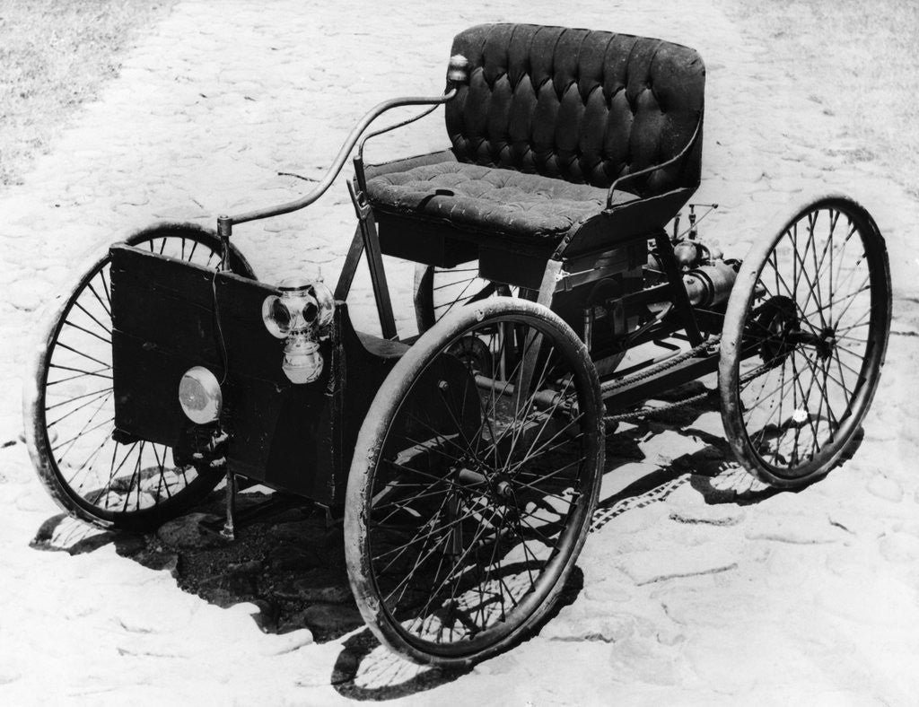 Detail of First Automobile Built by Henry Ford