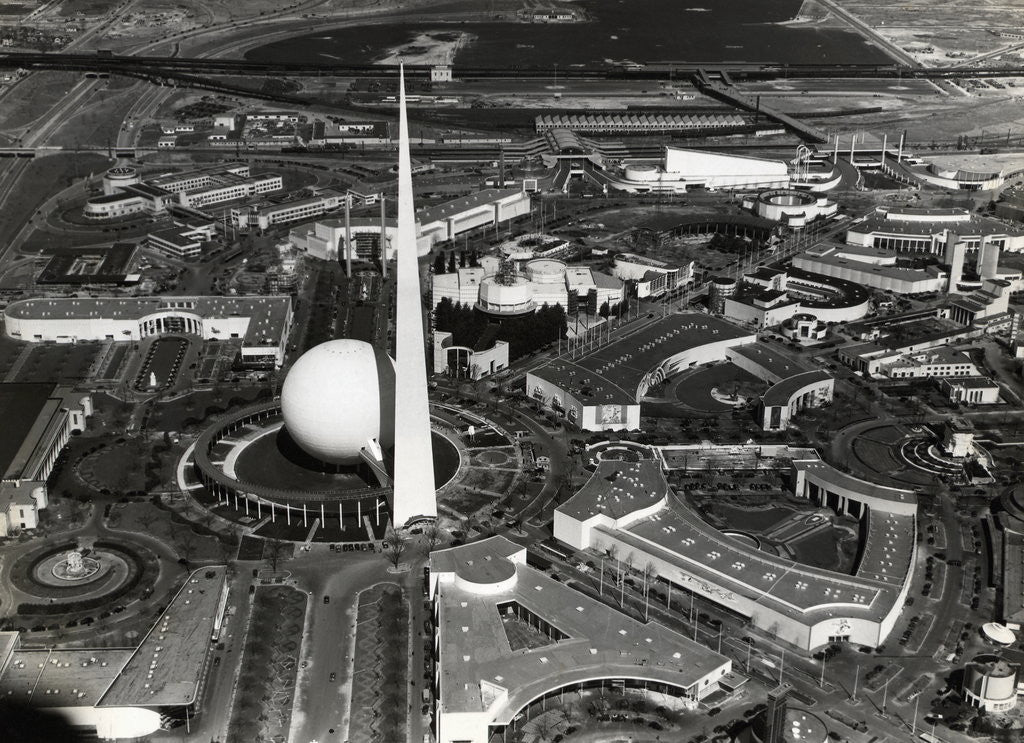 Detail of View From Air Of Ny World'S Fair by Anonymous