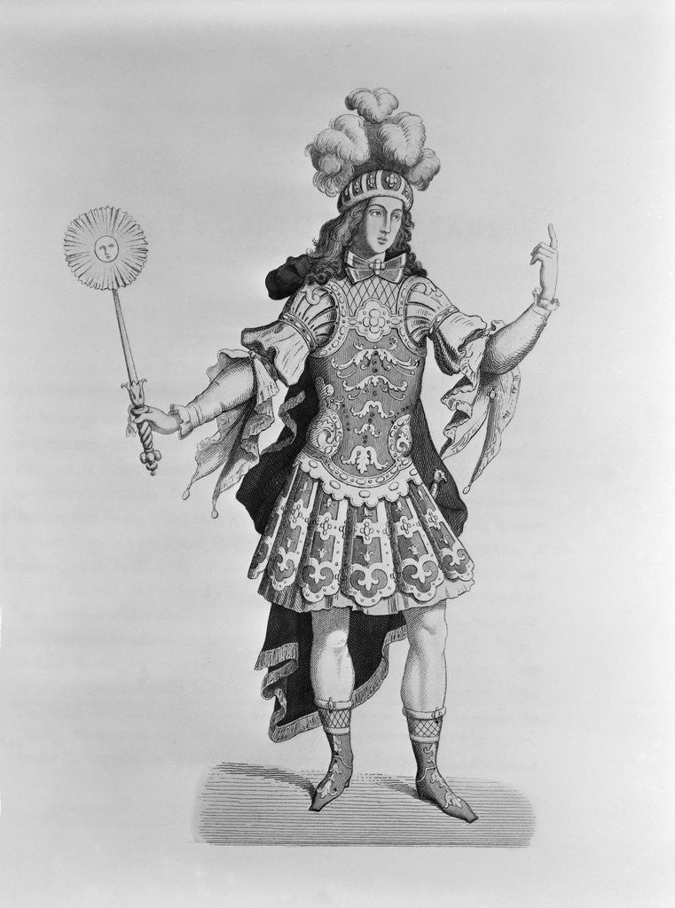 Detail of Louis Xiv In Ballet Outfit by Anonymous