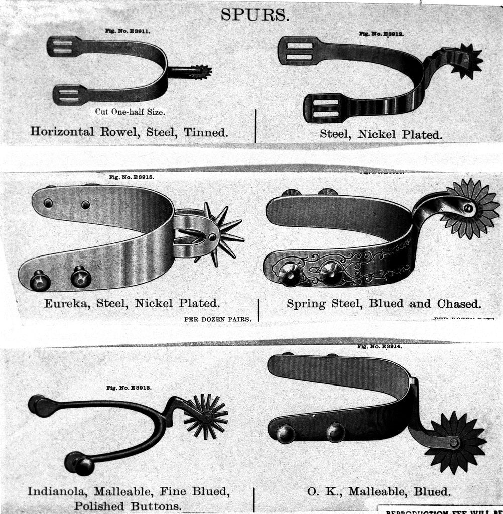 Detail of Spurs by Anonymous