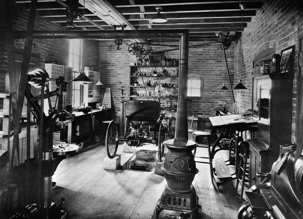 Detail of Replica Of Henry Fords Workshop by Anonymous
