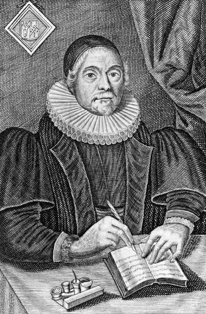 Detail of Engraving of James Ussher by Anonymous