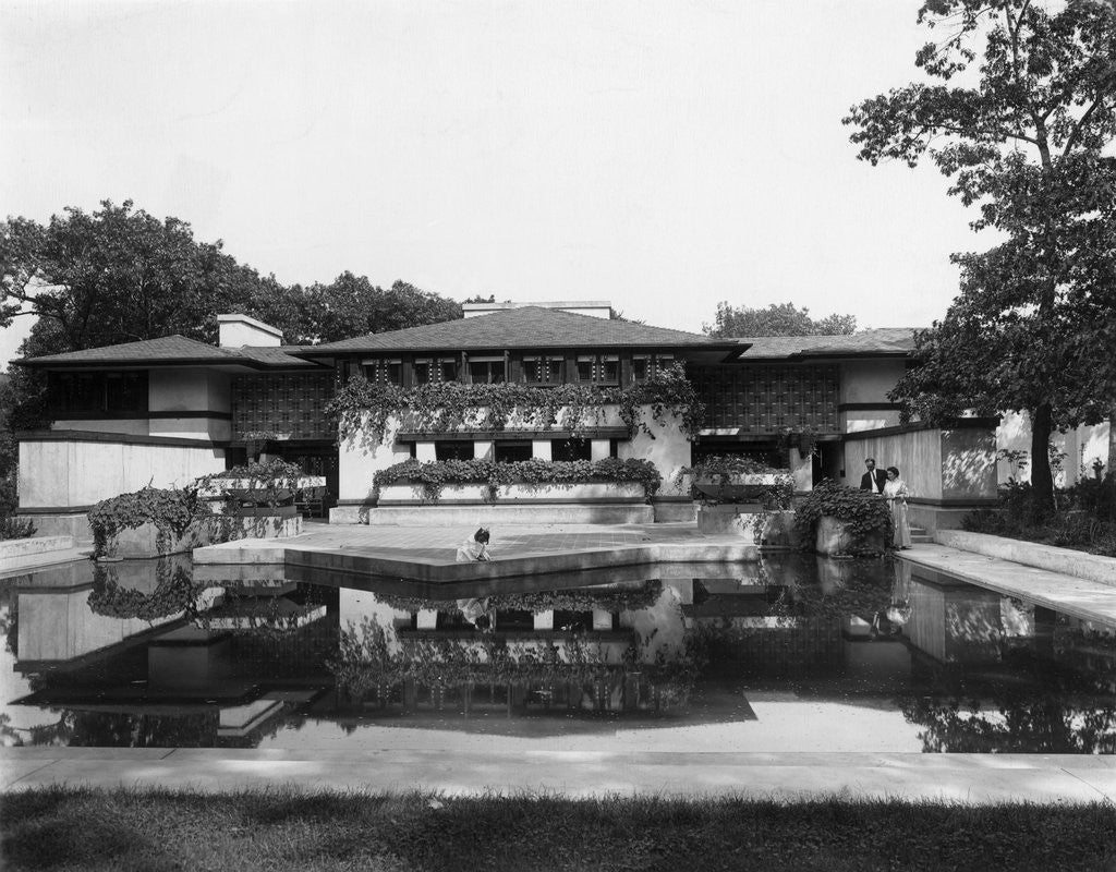 Detail of Avery Coonley House; Designed By Wright by Anonymous