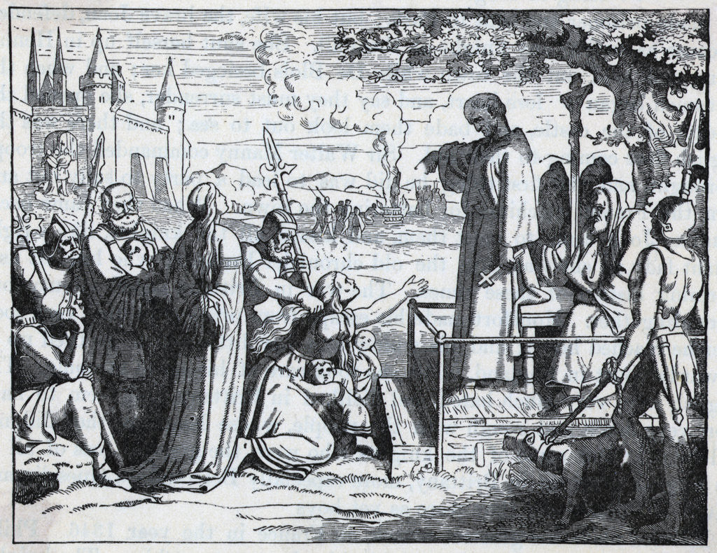 Detail of Jews Condemned To Burn At The Stake by Anonymous