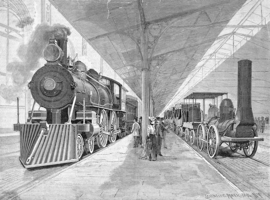 Detail of Columbian World Fair Exhibit by Anonymous