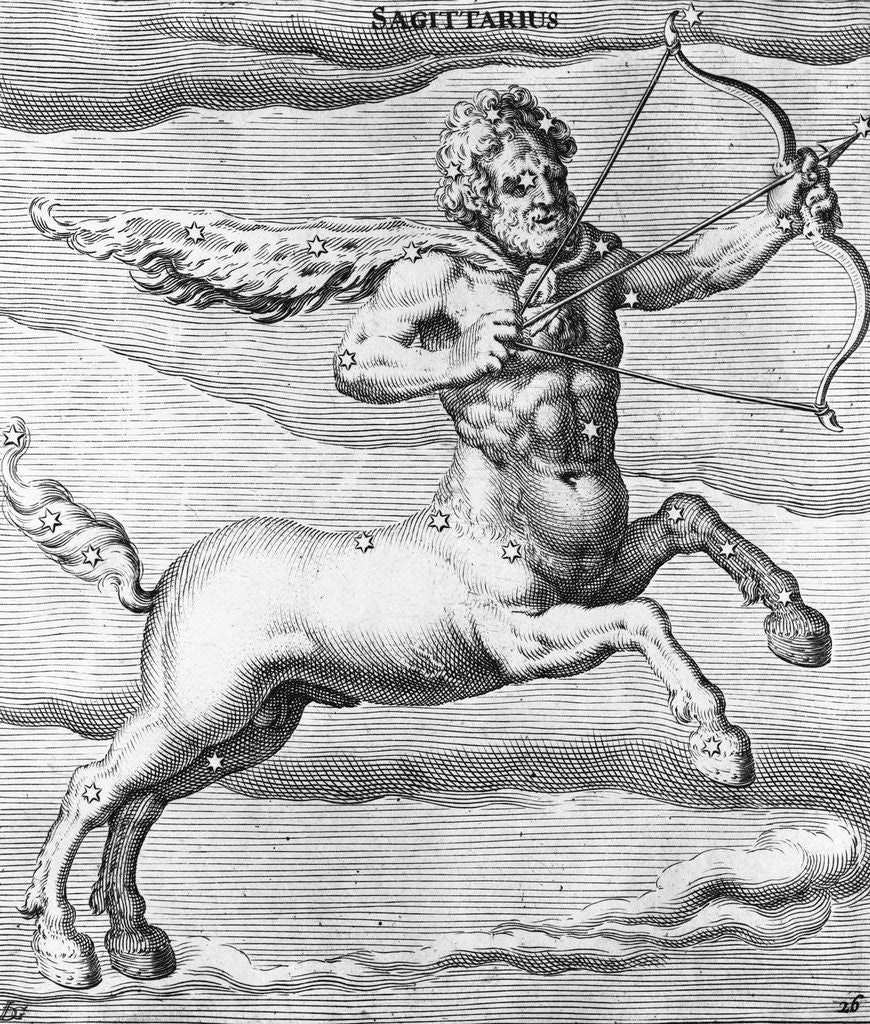 Detail of Constellation Sagittarius by Anonymous
