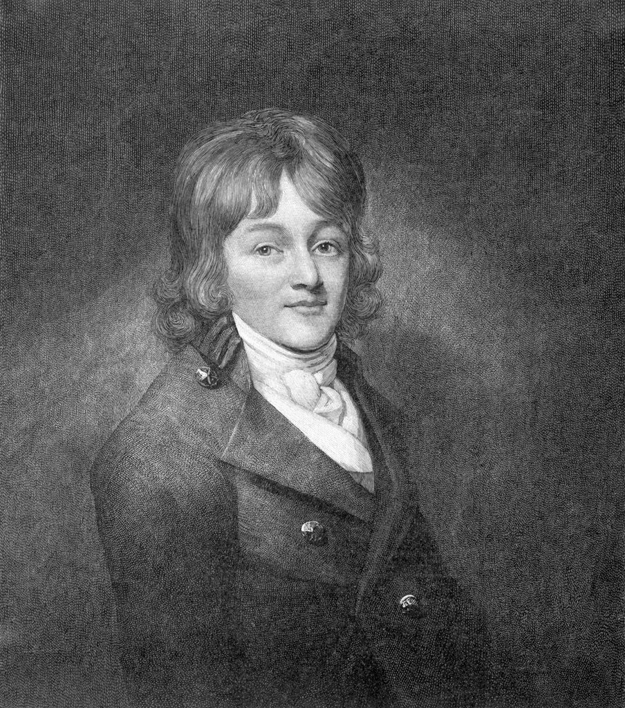 Detail of Portrait Of Francis Scott Key by Anonymous