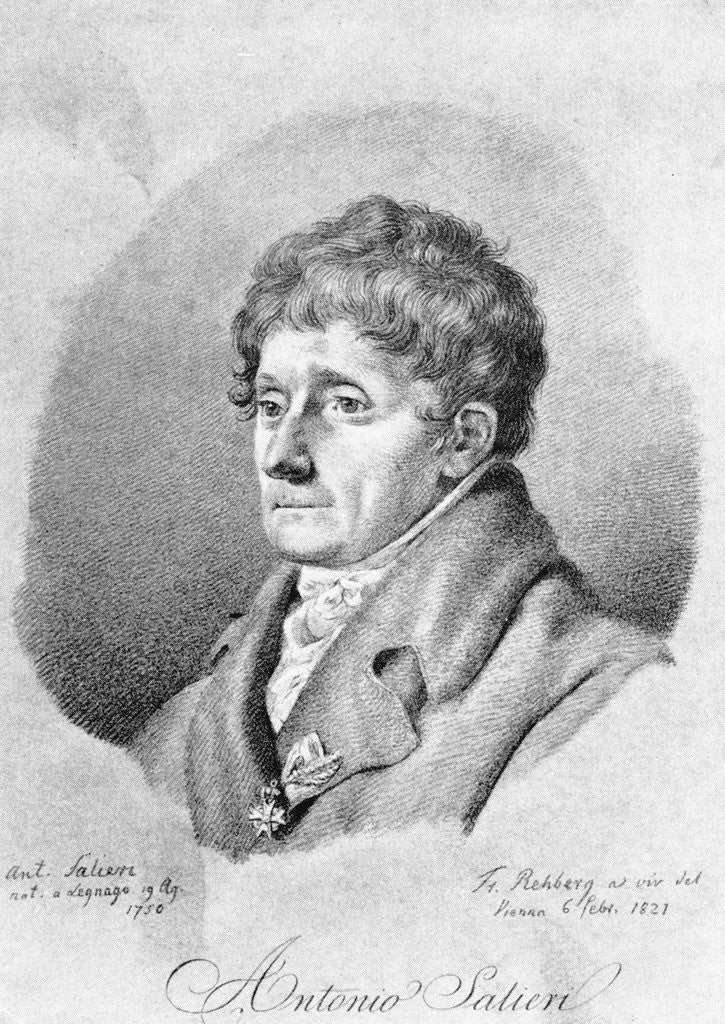 Detail of Portrait Of Antonio Salieri by Corbis