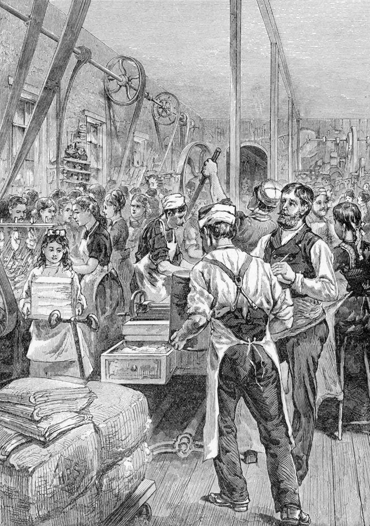 Detail of Us Factory Showing Women Employed by Anonymous