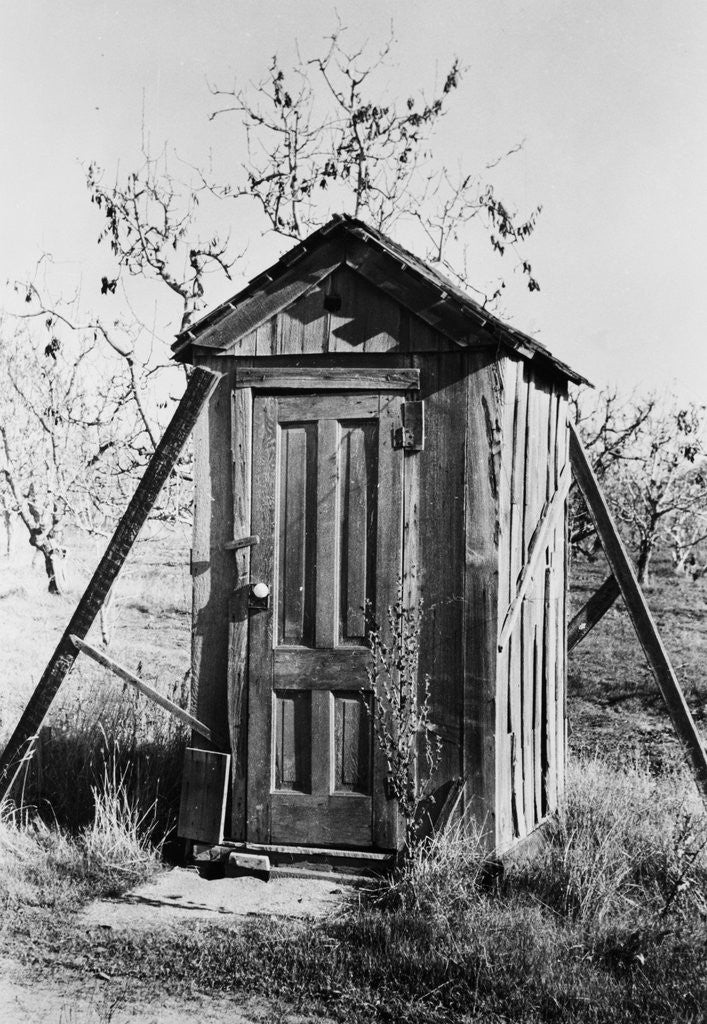 Detail of Outhouse On A Farm by Anonymous