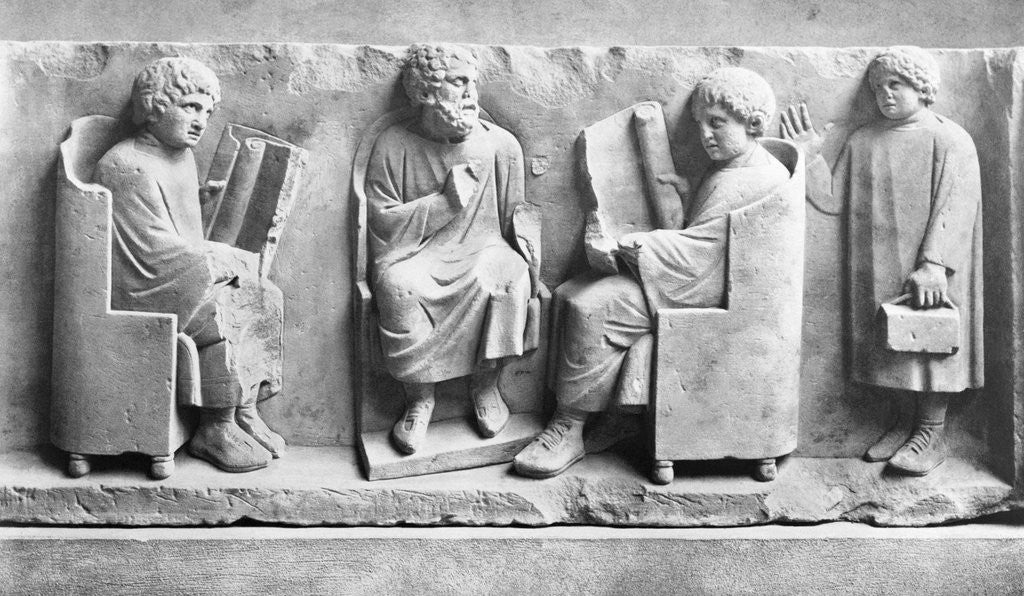 Detail of Neumagen School Relief by Anonymous