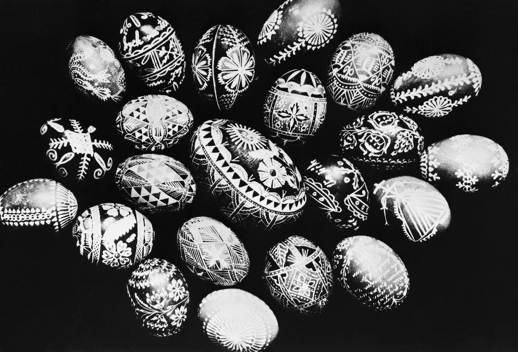 Detail of Special Easter Eggs From Czechoslovakia by Anonymous