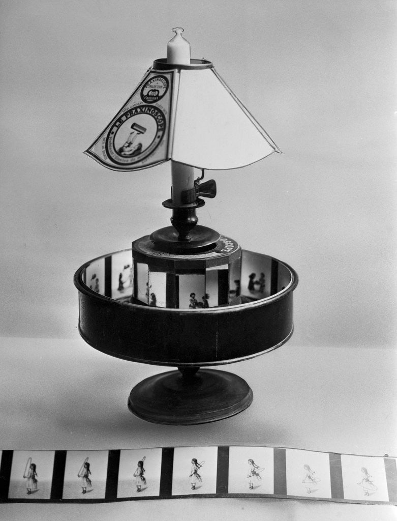 Detail of Praxinoscope Projector and Images by Anonymous