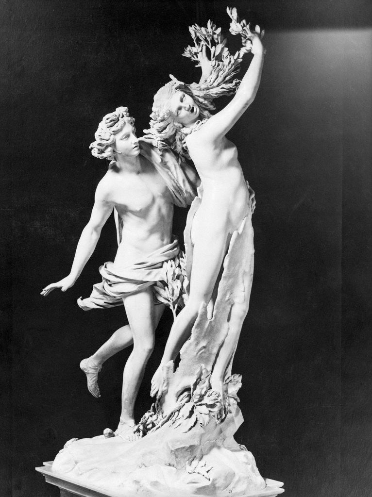 Detail of Apollo and Daphne by Gian Lorenzo Bernini