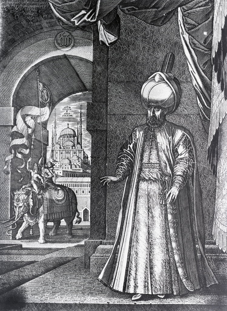 Detail of Suleiman The Magnificent by Anonymous