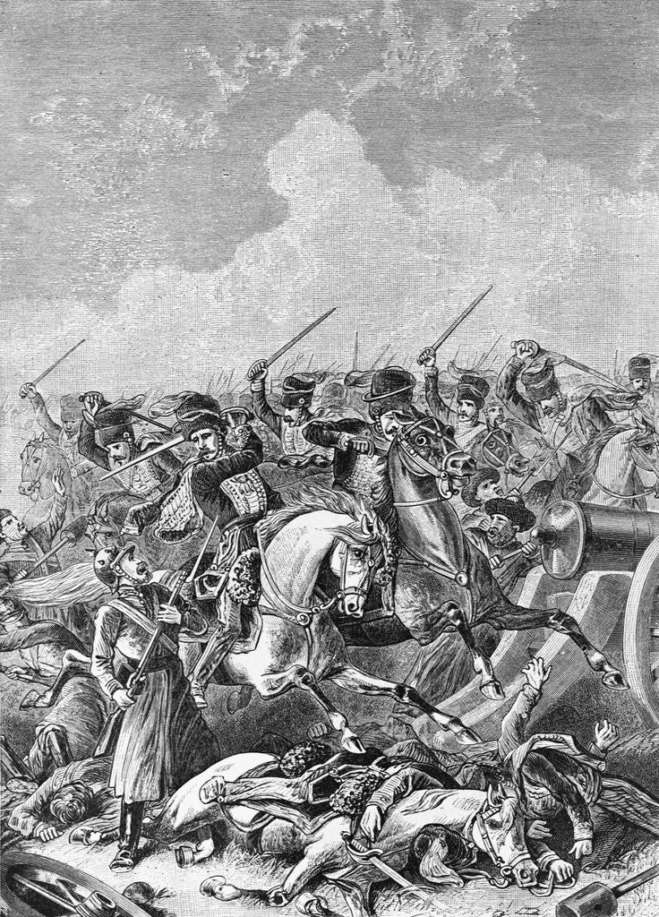 Detail of Illustration of the Charge of the Light Brigade by Anonymous