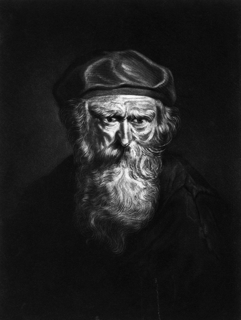 Detail of Portrait of Jewish Philosopher Maimonides by Anonymous