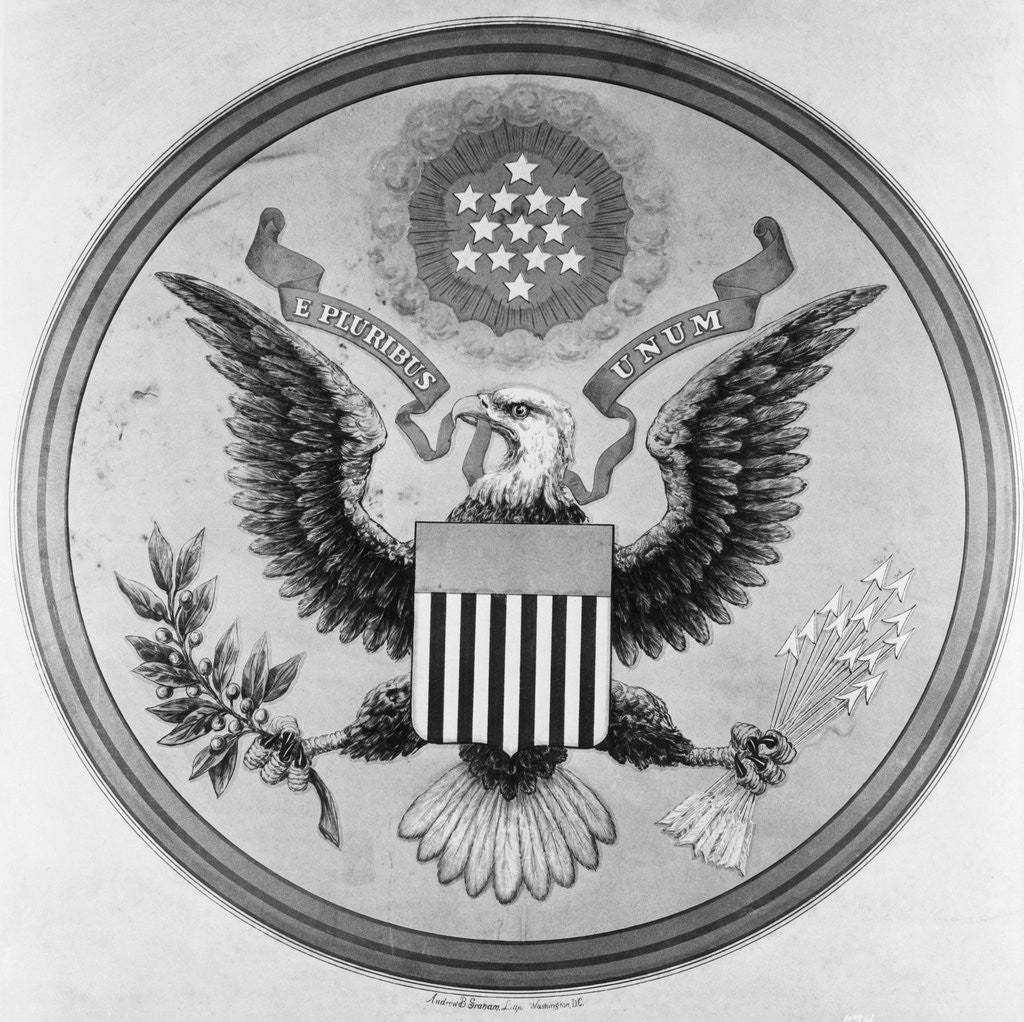 Detail of The Great Seal Of The United States by Anonymous