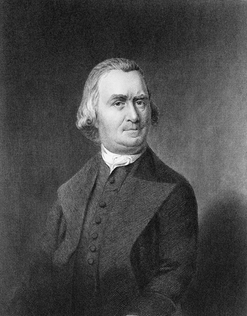 Detail of Samuel Adams by Corbis
