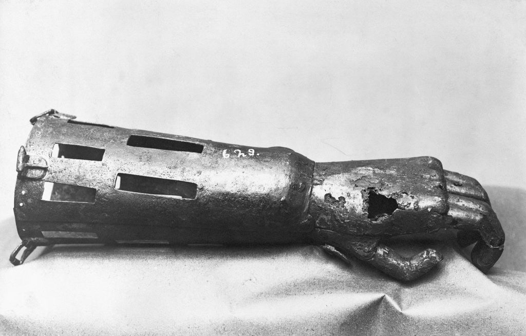 Detail of Artificial Iron Hand by Anonymous