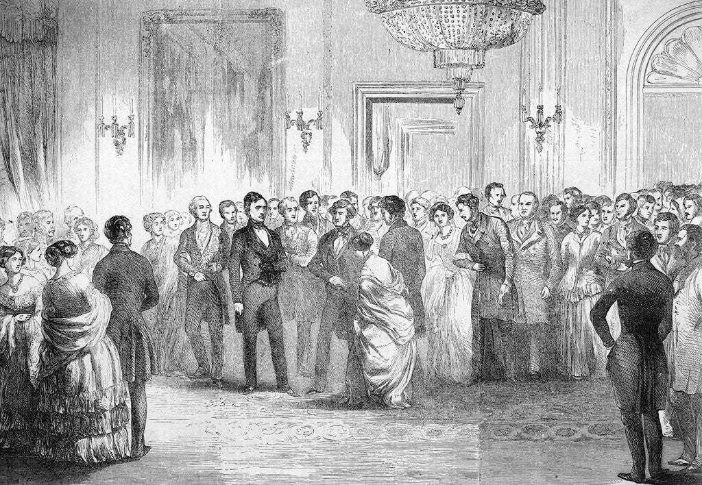 Detail of President Pierce At A White House Recept by Anonymous
