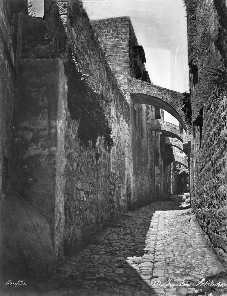 Detail of Fifth Station on Via Dolorosa by Anonymous