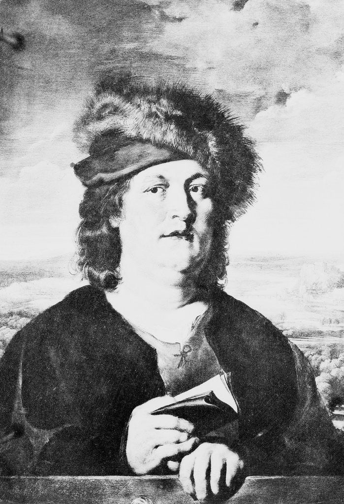 Detail of Portrait Of Swiss Physician Paracelsus by Anonymous