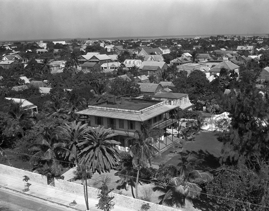 Detail of Ernest Hemingway's Key West Home by Corbis