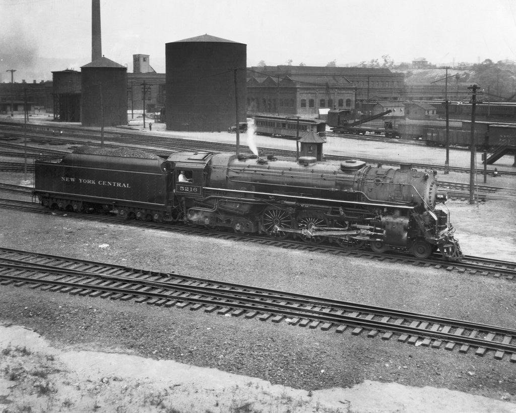 Detail of 5200 Series Locomotive by Anonymous