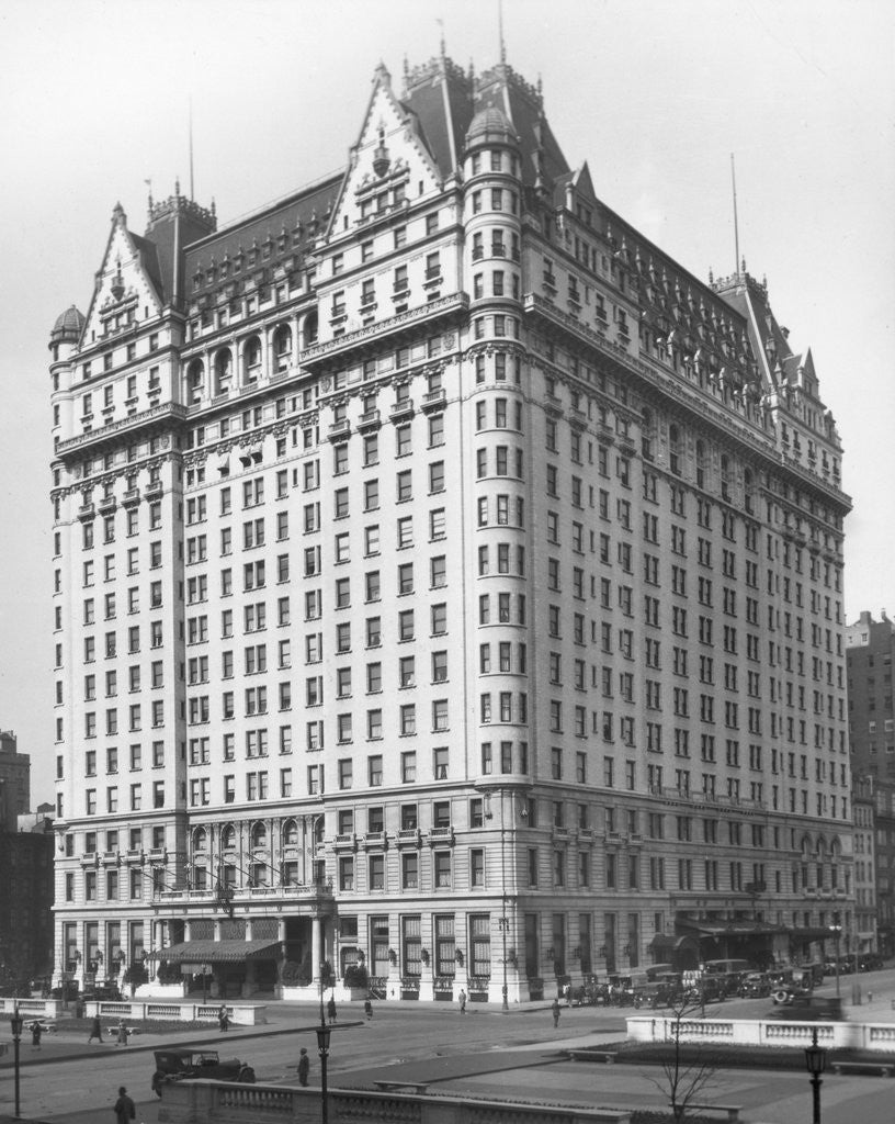 Detail of Plaza Hotel by Anonymous