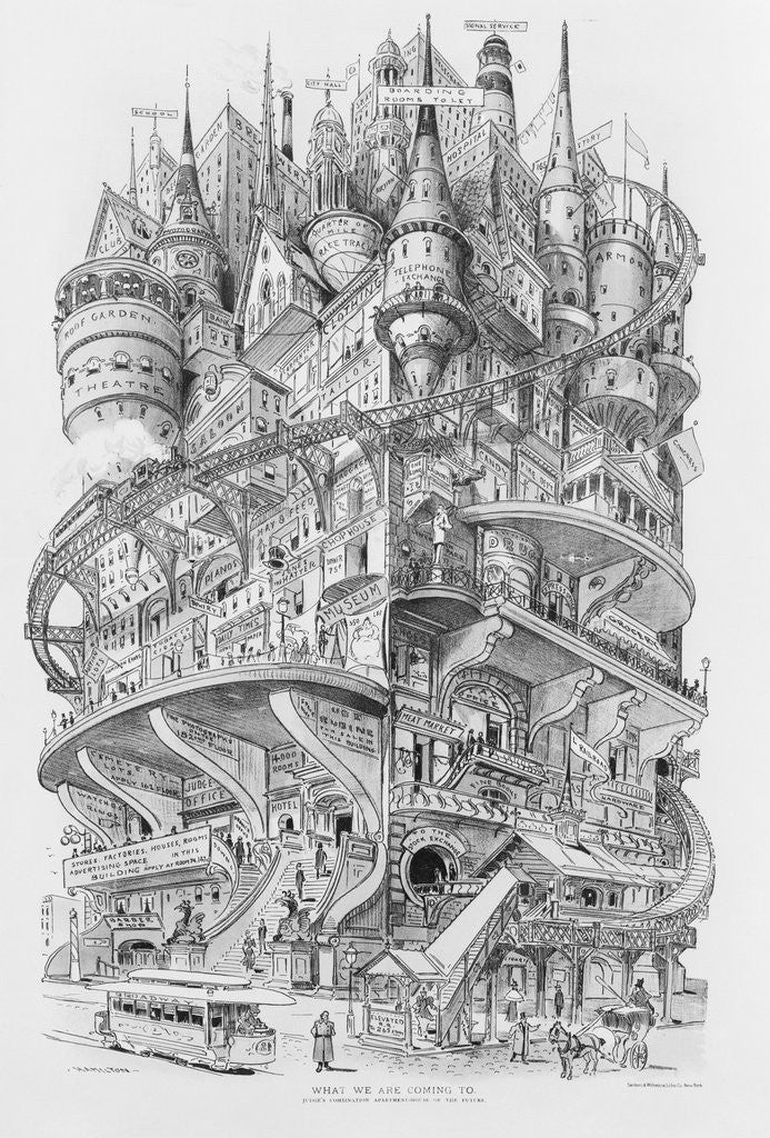 Detail of What We Are Coming To Illustration by Anonymous