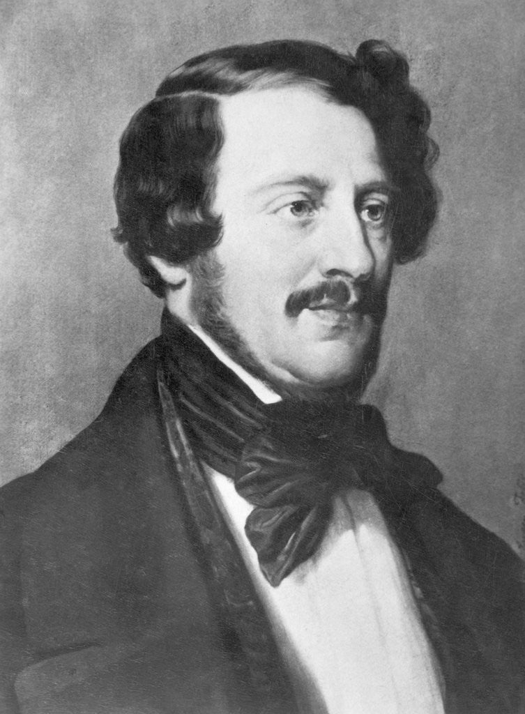 Portrait Of Gaetano Donizetti by Corbis