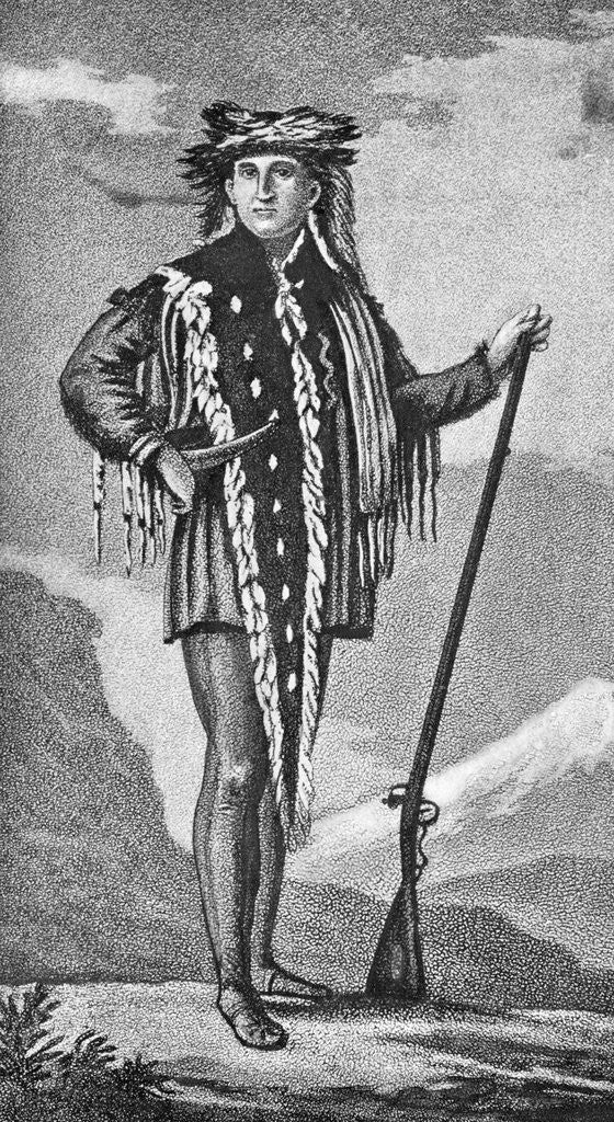 Detail of Full-Length Portrait of Meriwether Lewis by Anonymous