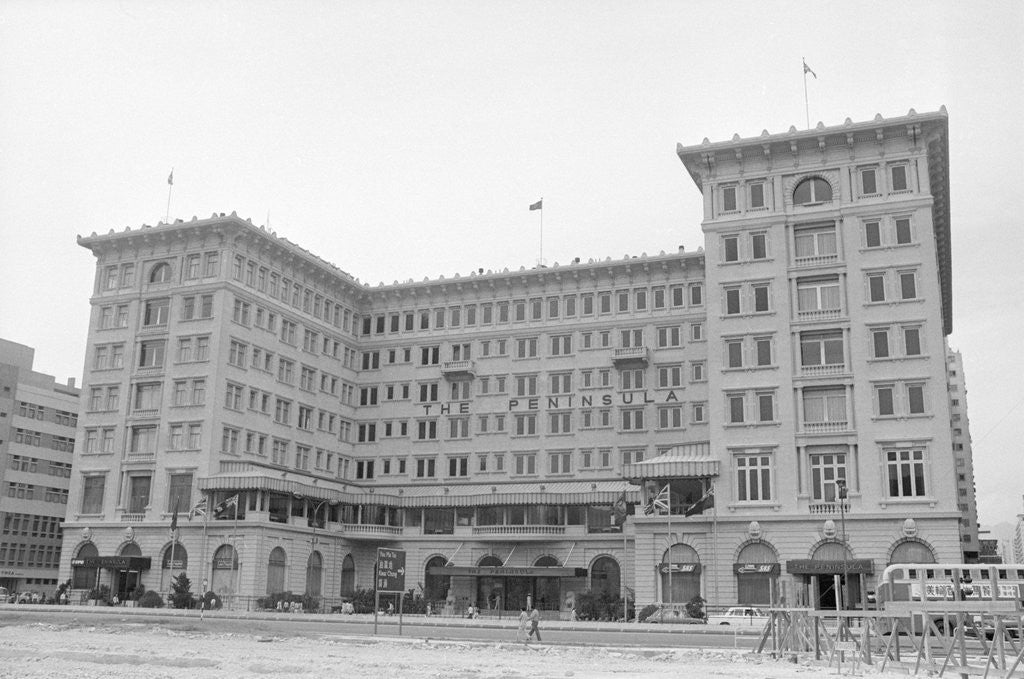 Detail of Exterior View Of Peninsula Hotel by Anonymous