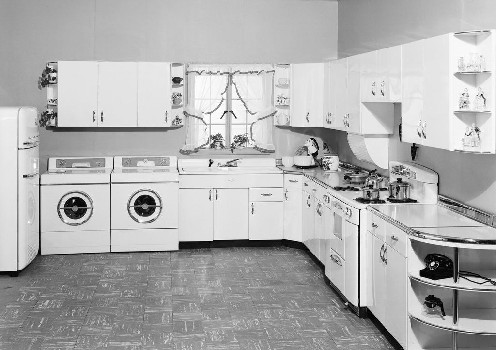 Detail of 1950s Modern Kitchen by Anonymous